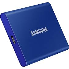 Samsung T7 1TB USB3.2  Blue External Solid State Drive(Open Box)