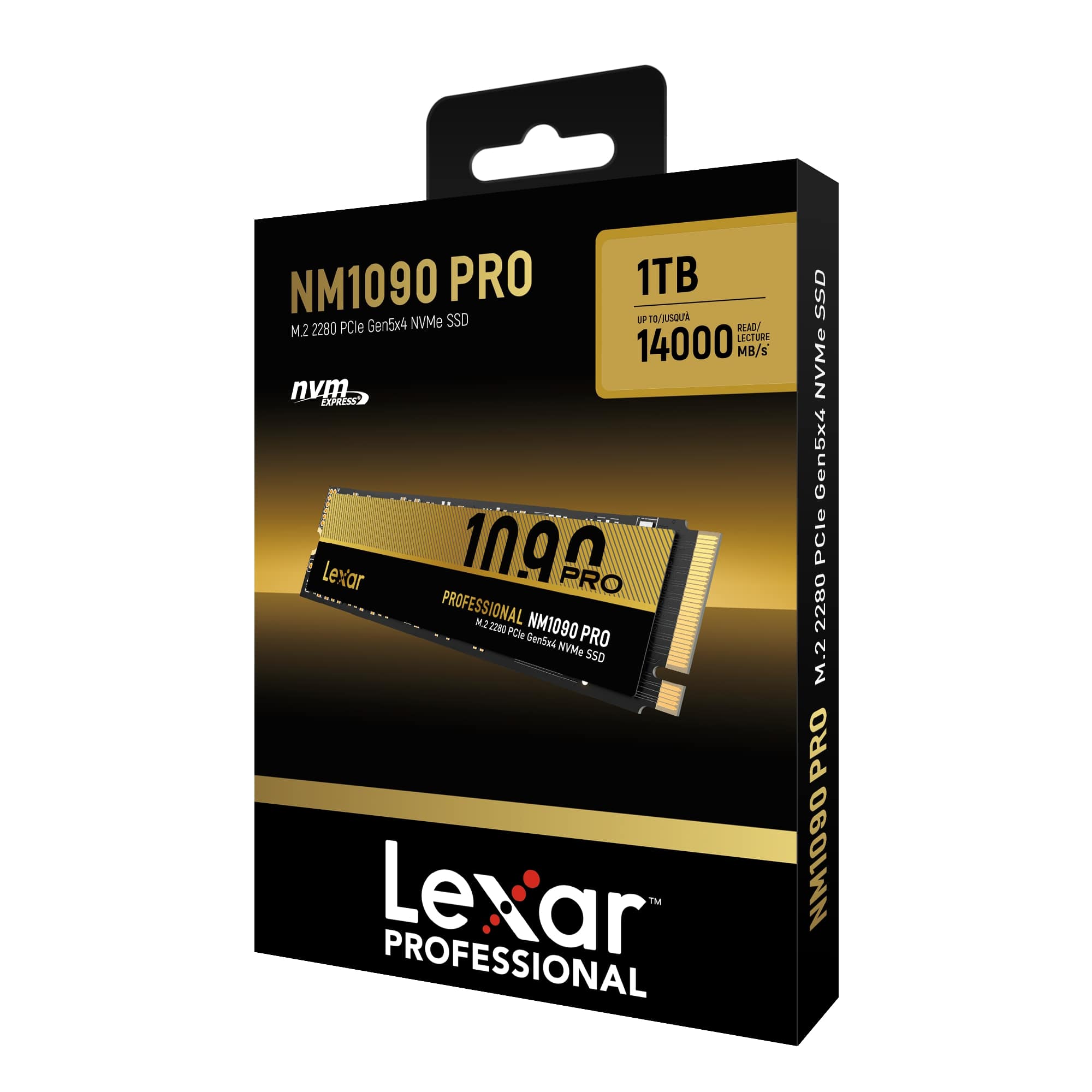 Lexar NM1090 PRO 1TB SSD NVMe M.2 2280 PCIe 5.0