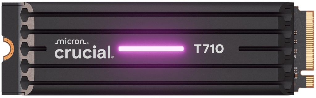Crucial T710 4TB M.2 SSD w/Heatsink