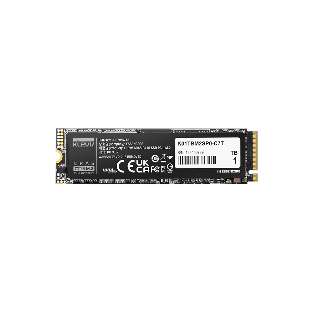 KLEVV C715 512GB NVMe PCIe Gen3x4 SSD