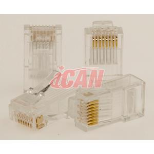 Connecteurs iCAN RJ45 Cat6e 50u 25 pièces