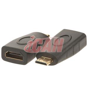 iCAN HDMI to Mini HDMI, Female to Male, Adapter