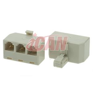 Répartiteur téléphonique 3 voies iCAN RJ11(Open Box)