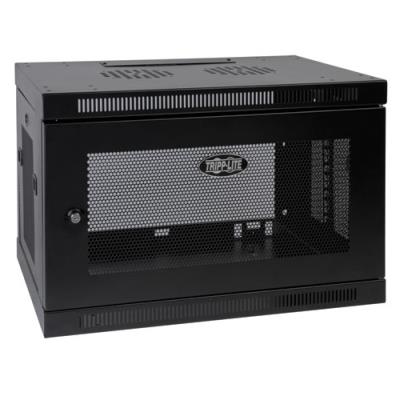 Tripp Lite by Eaton SmartRack SRW9U Enclosure Rack Cabinet - 9U Rack Height x 19" (482.60 mm) Rack Width - Wall Mountable - Bla