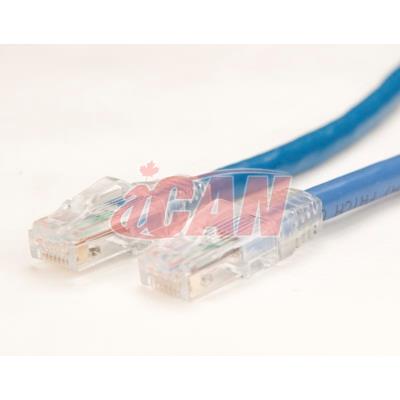 iCAN Premium 10Gigabit Computer Cable - UTP UNSHIELDED  CAT6A FT4 High Speed Network Patch Cord - 50 ft.  (Dark Blue) (C6AUNB-0