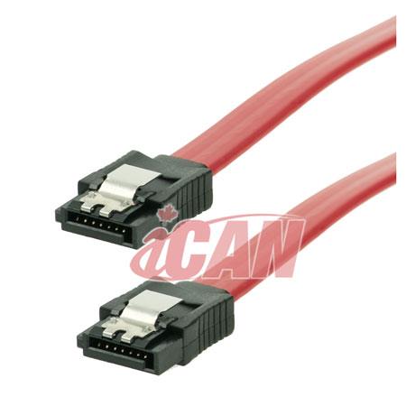 Câble de données iCAN SATA 3 6 Go/s droit-droit - 24 po