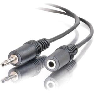 Câble d'extension audio stéréo C2G - Mini-téléphone stéréo M/F - 7,62 m