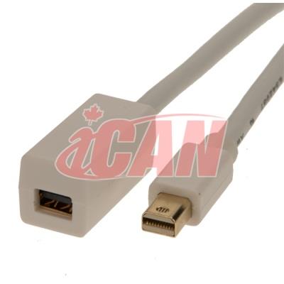 iCAN Premium Mini DisplayPort Extension Cable - 6 ft.(Open Box)