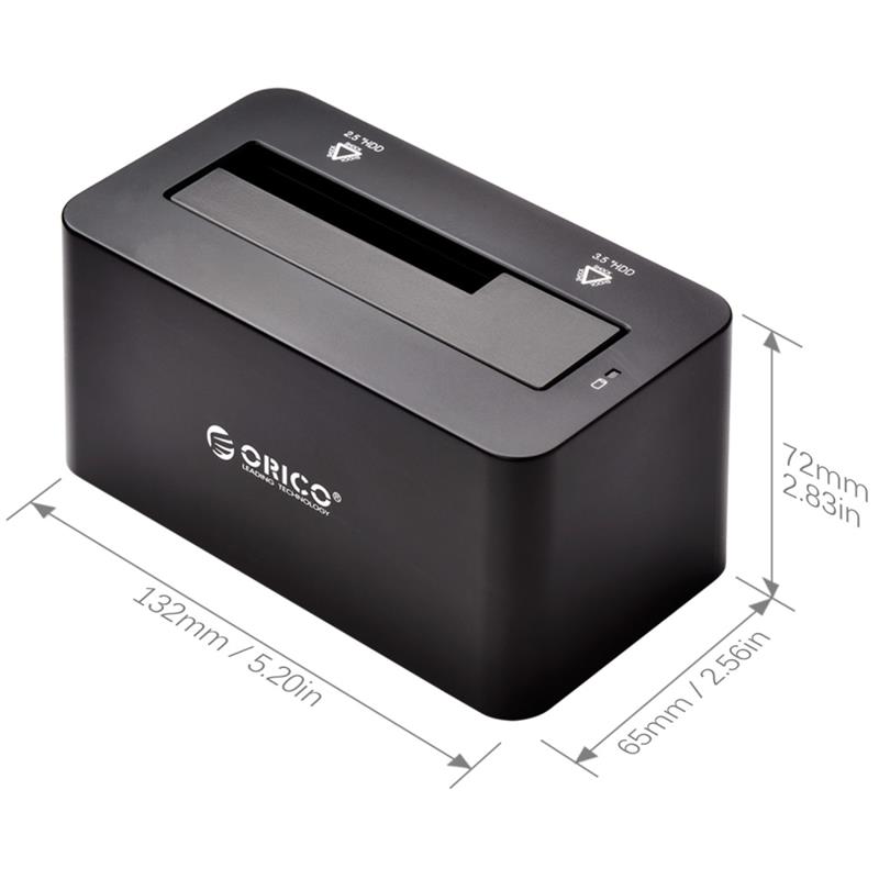 ORICO (6619US3) - Station d'accueil USB 3.0 pour HDD/SSD 2,5 po/3,5 po