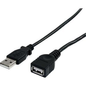 STARTECH Câble d'extension USB 2.0 A vers A - M/F (Noir) - 3 pi