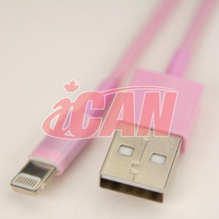 iCAN (AP LTN8P8-4PK) - Câble de chargement / synchronisation Lightning mâle vers USB mâle spécialement conçu pour iPhone 6, ...