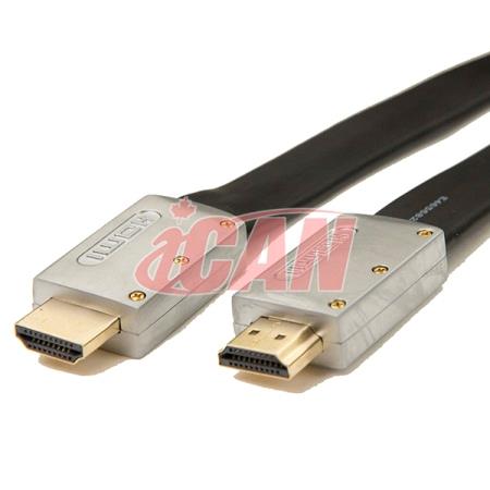iCAN Premium Under-Carpet Flat HDMI 2.0 UltraHD LAN Cable, 25 ft