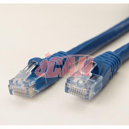 iCAN CAT6 RJ45 Patch Cable, Snagless - 75 ft. Dark Blue
