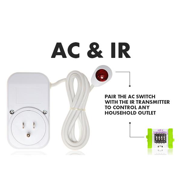 Kit Maison Intelligente LITTLEBITS, 14 Modules/3 Projets