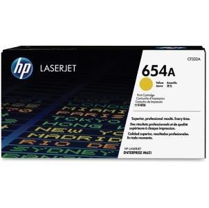 HP 654A (CF332A) Yellow Original LaserJet Toner Cartridge