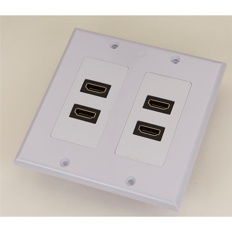iCAN 4 ports HDMI F/F Keystone Type Façade Type Decora
