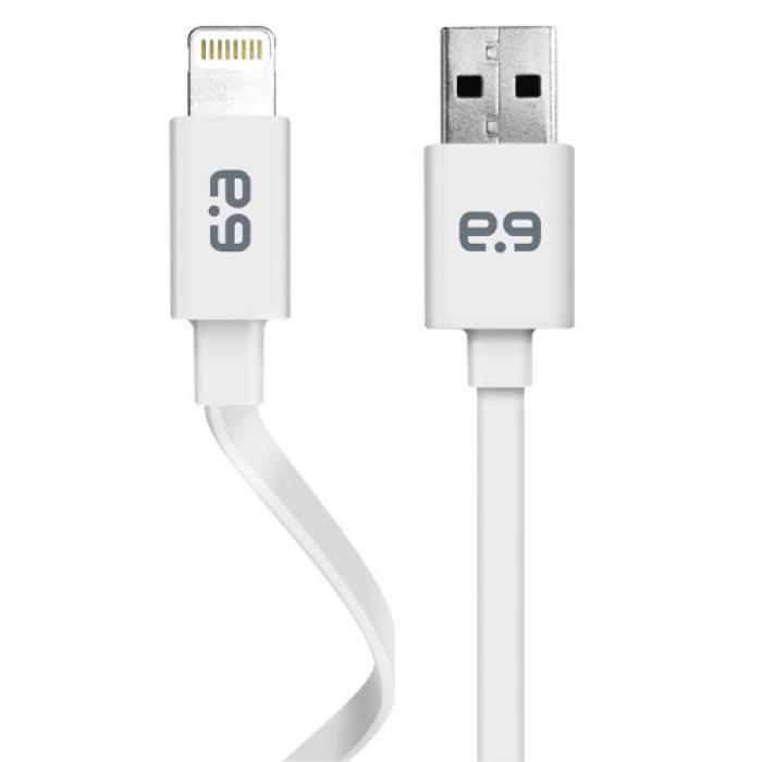 PUREGEAR Charge/Sync Flat Cable Lightning 4ft. White