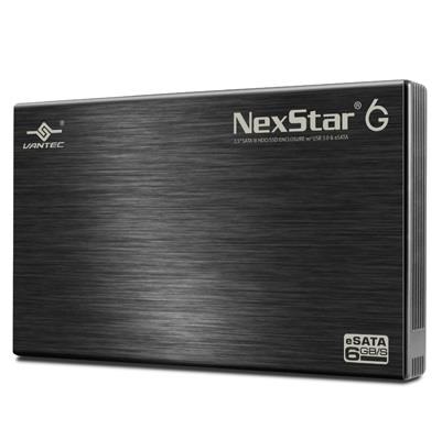 Boîtier de disque dur VANTEC NexStar 6G 2,5" SATA 6 Gb/s vers USB 3.0/eSATA