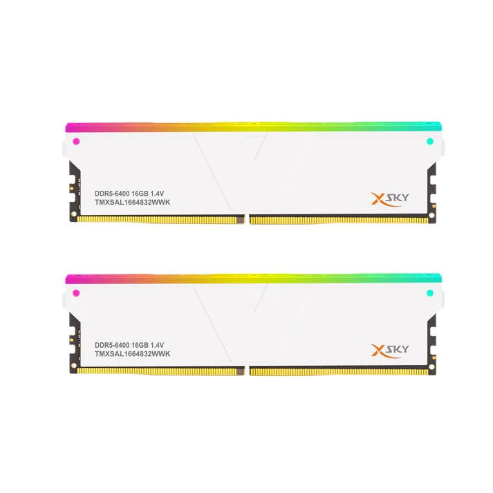 V-COLOR Manta XFinity+ aRGB 32GB (2 x 16GB) DDR5 6400MHz CL32 UDIMM