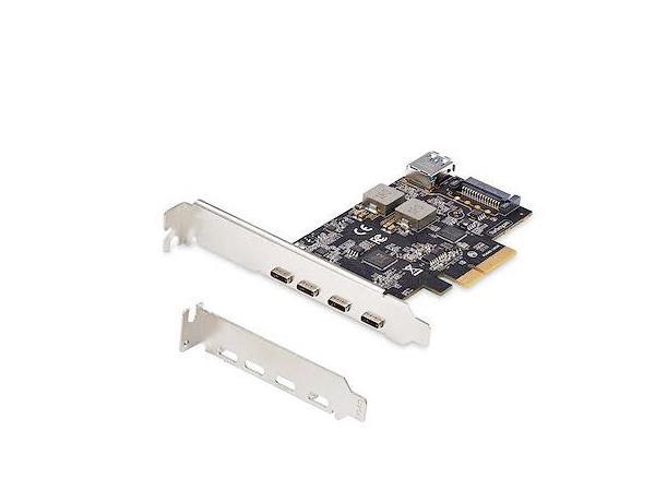 STARTECH 5-Port USB PCIe Card - (PS4C3IA3-USB-C-CARD)
