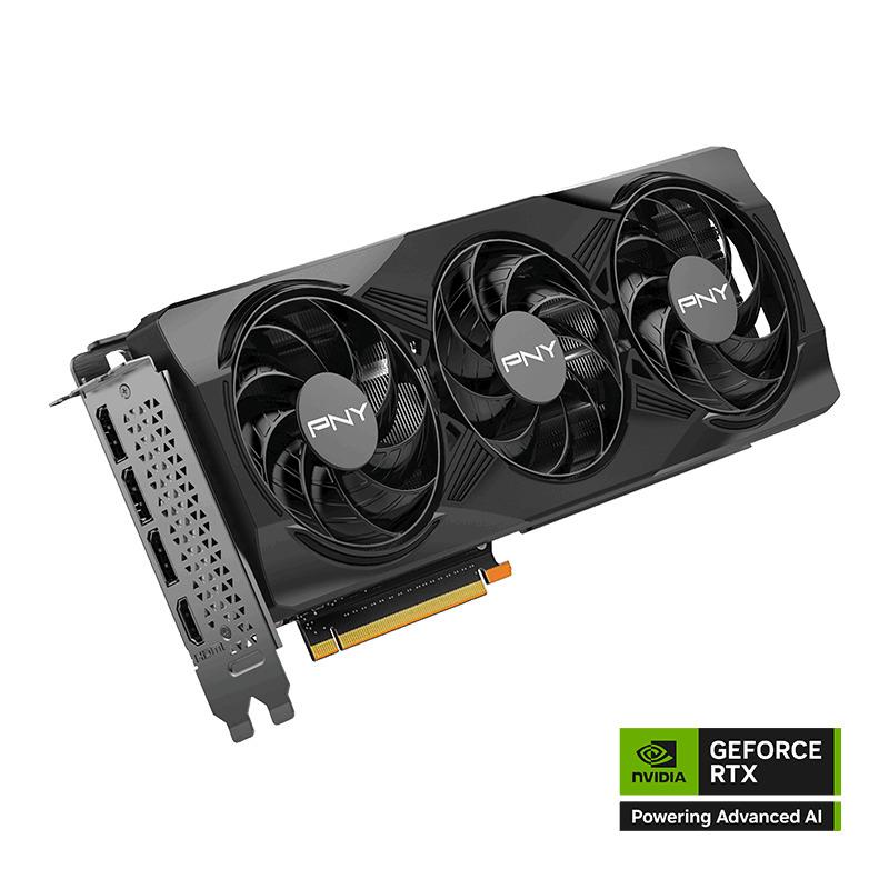 PNY Ventilateur triple GeForce RTX 5070 GDDR7 Trois ventilateurs