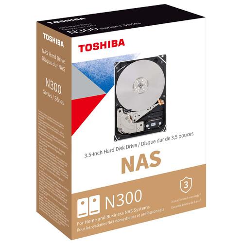 TOSHIBA N300 NAS 8TB 7200RPM 3.5 INCH HDD