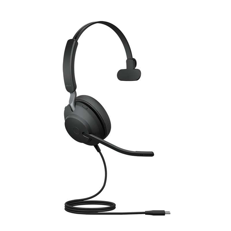 Jabra Evolve2 40 SE USB-C, UC Mono, Ext. Cord