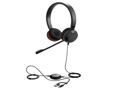 Jabra Evolve 20, USB C/A, UC Stereo