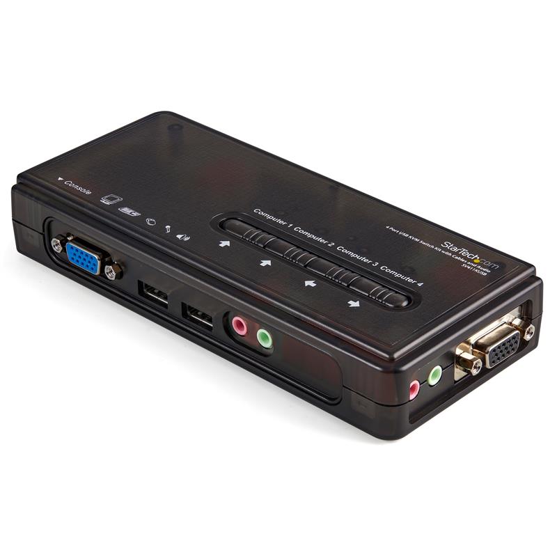 STARTECH 4 Ports USB KVM Switch