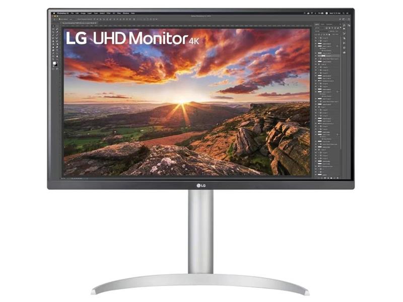 LG 27IN 27UP850K-W UHD (3840 X 2160) MONITOR, USB TYPE C, BLACK