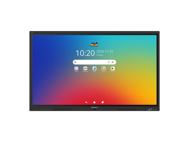 VIEWSONIC 86IN VIEWBOARD 4K INTERACTIVE FLAT PANEL, 3840 X 2160