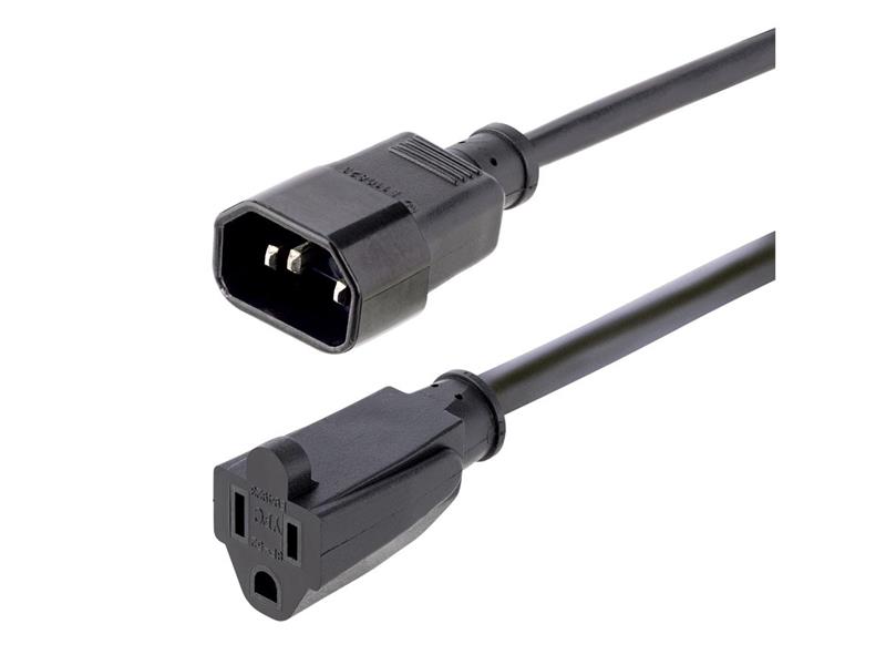 Power IEC 60320 C14 Black
