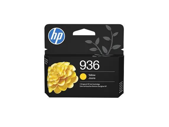 HP 936 Original Inkjet Ink Cartridge - Yellow - 1 Each