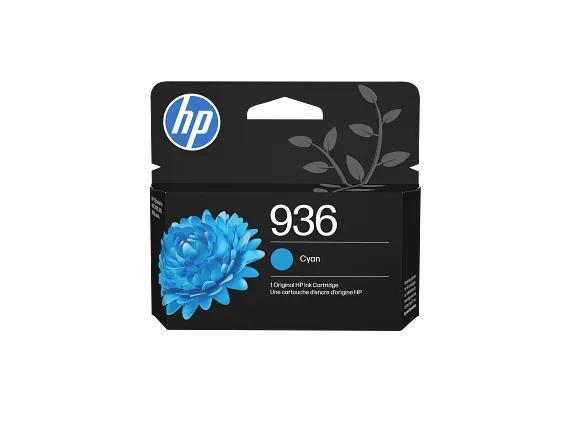 HP 936 Original Inkjet Ink Cartridge - Cyan - 1 Each
