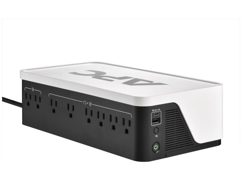 SCHNEIDER APC BACK-UPS 120V, 900VA, 8 OUTLETS BE900G3 - UPS - Standby