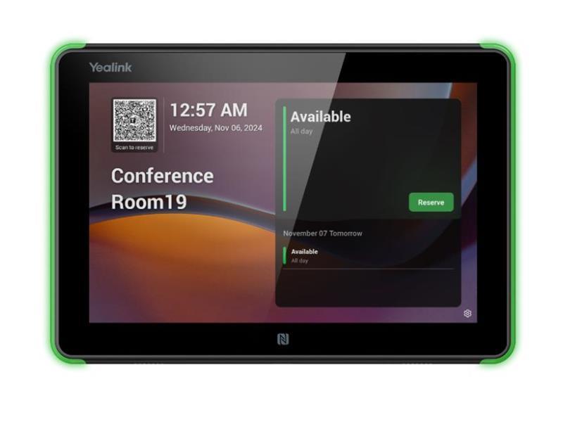 Yealink RoomPanel E2 - 8-Inch Multi-Point Interactive Panel-ROOMPANEL