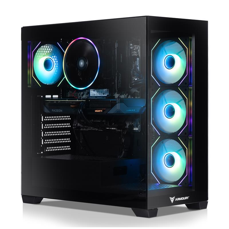 ARMOURY AMD Ryzen 7 8700F Radeon RX 9060 XT 16 Go RAM 1 To SSD W11H