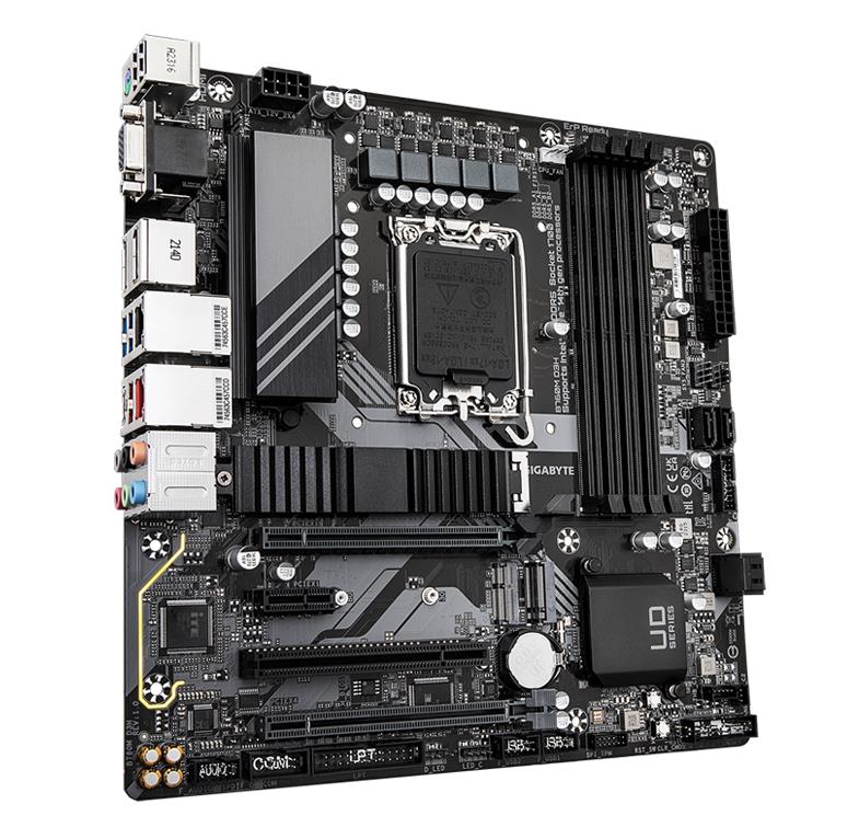(Boîte ouverte) Carte mère GIGABYTE B760M D3H LGA 1700 Intel B760 M-ATX avec DDR5