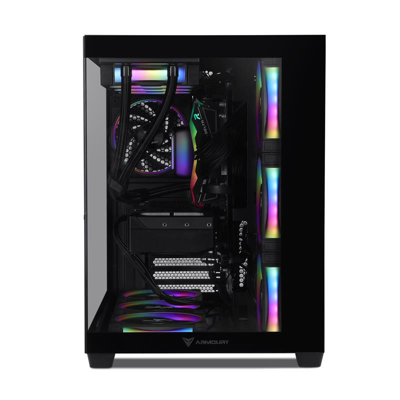 ARMOURY AMD Ryzen 7 7800X3D Radeon RX 9070 XT 32GB RAM 2TB SSD