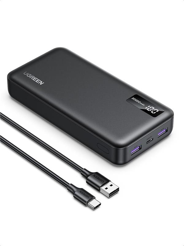 UGREEN 20000mAh Power Bank with 3-port