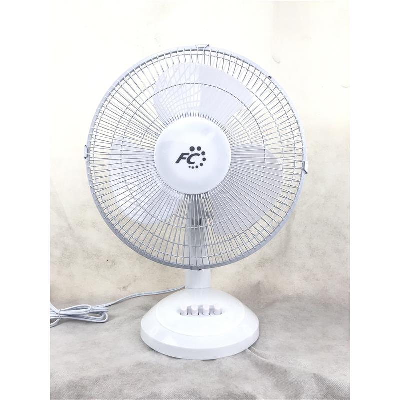 FUSION 12" Table Fan - White