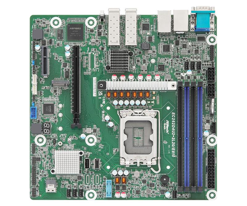 ASROCK  Carte mère serveur - Xeon 6300/E-2400 - (EC262D4U2-2L2Q/E810)