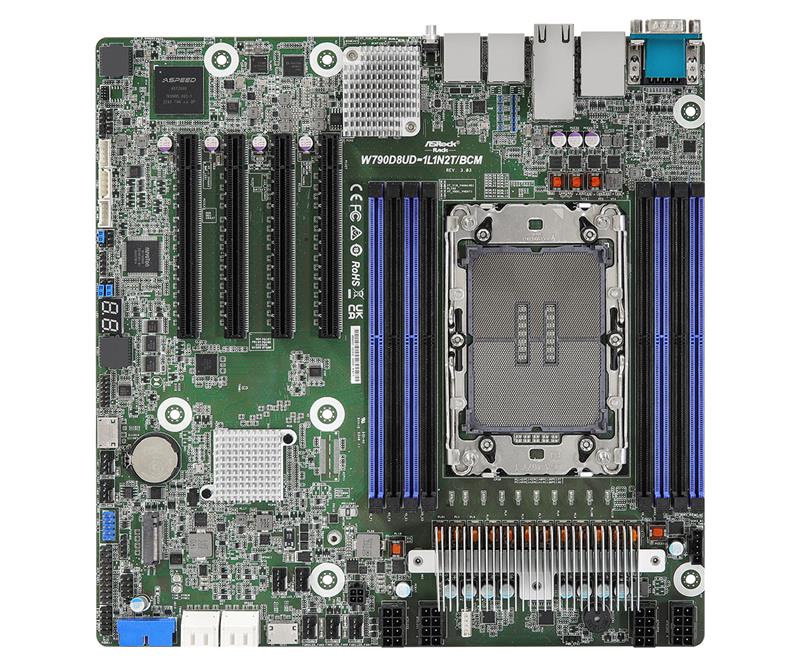 ASROCK W790D8UD-1L1N2T/BCM Single Socket E (LGA 4677)