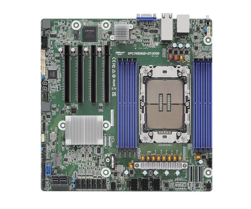 ASROCK SPC741D8UD-2T/X550 Single Socket E (LGA 4677)