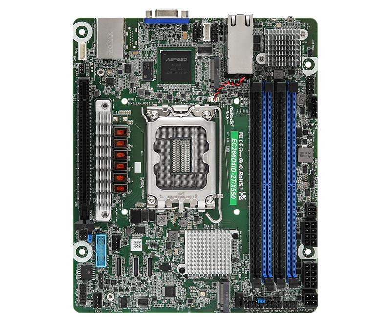 ASROCK - EC266D4ID-2T/X550 - Server Motherboard- Xeon 6300/E-2400