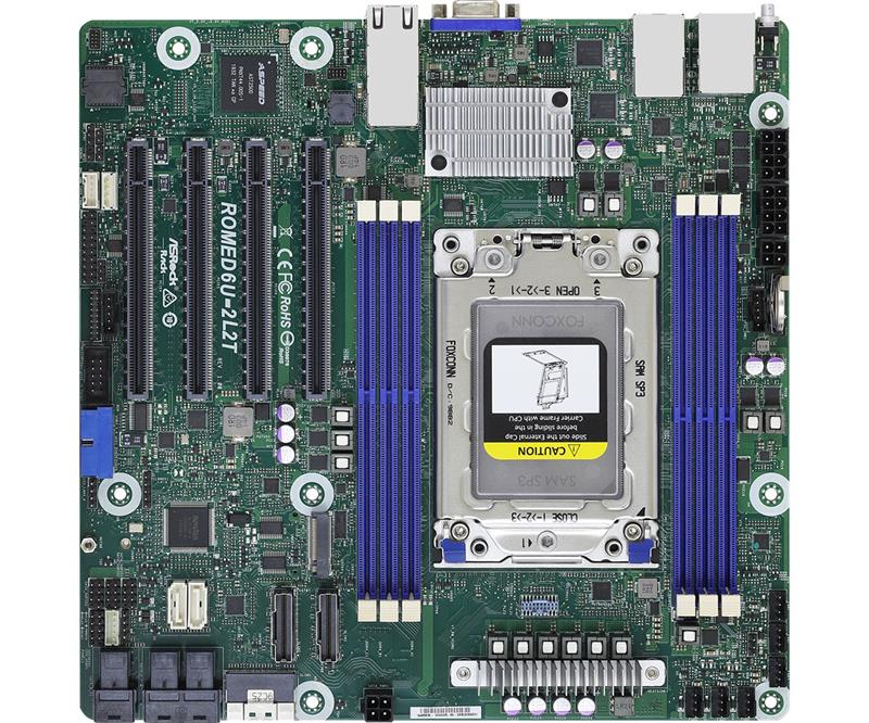 ASROCK ROMED6U-2L2T Single Socket SP3 (LGA4094)