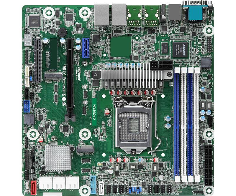 ASROCK W480D4U LGA 1200