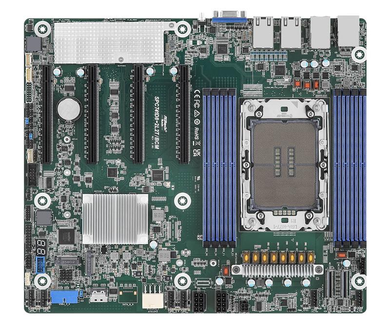 ASROCK SPC741D8-2L2T/BCM Single Socket E (LGA 4677)