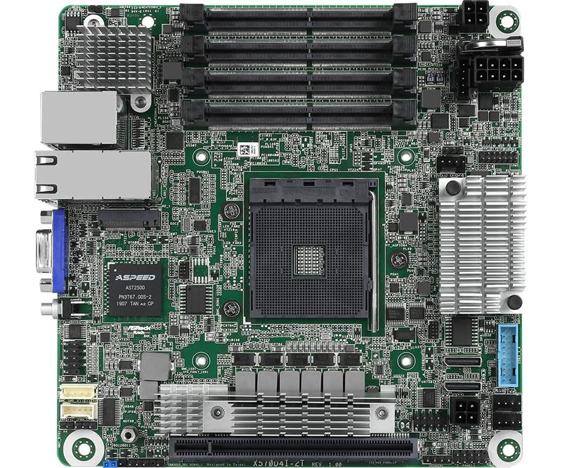 ASROCK X570D4I-2T Single Socket AM4 (PGA1331)