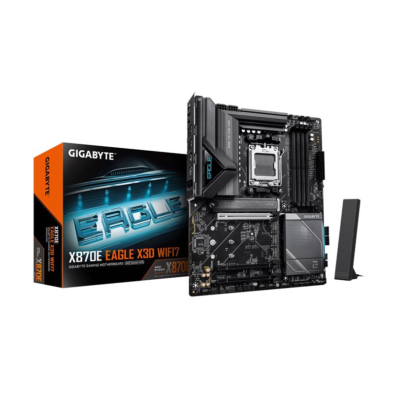 GIGABYTE X870E EAGLE X3D WIFI7 AMD AM5 ATX Motherboard